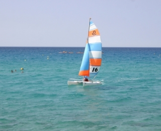 Sail the Corsican coastline in a catamaran